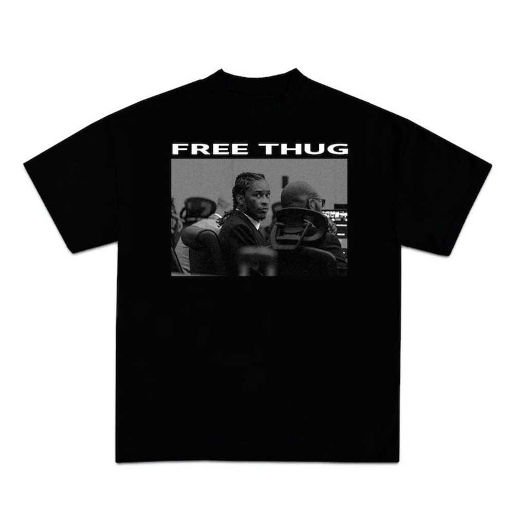 Young Thug Free Thug Shirt Y2K Unisex Tee Shirt
